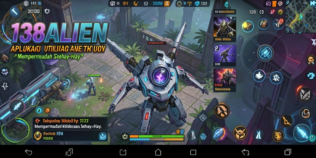 Screenshot tampilan antarmuka 138ALIEN yang user-friendly.