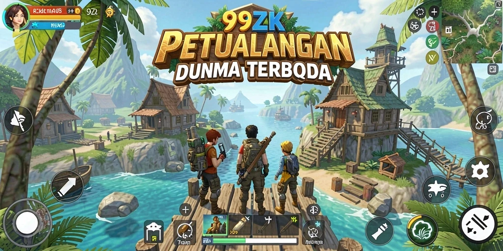 Tampilan menakjubkan dari gameplay Open World 99ZK.