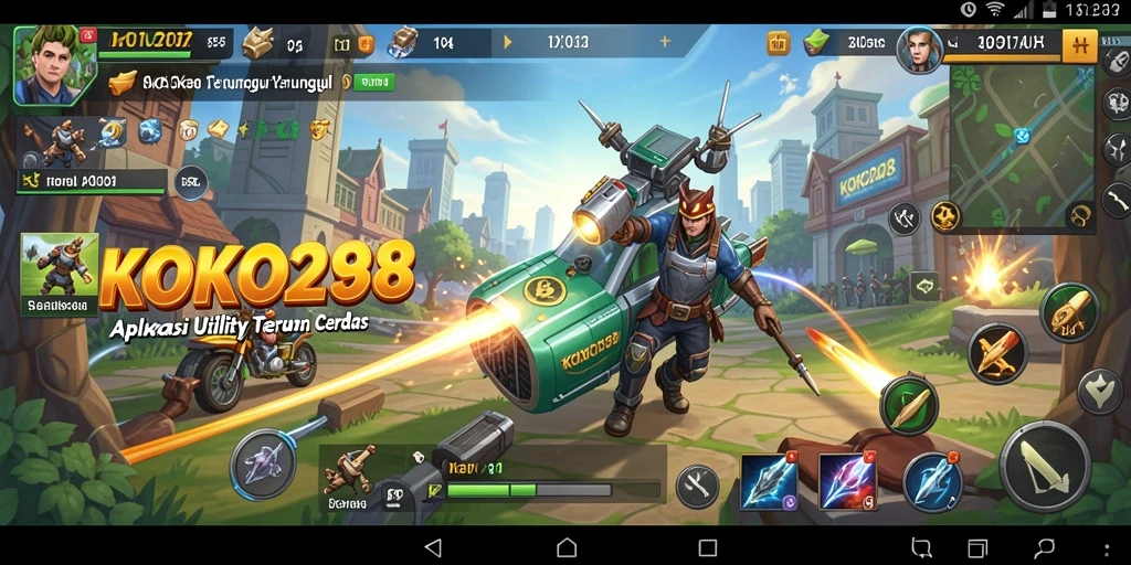 Tampilan antarmuka utama KOKO288 yang responsif dan user-friendly.