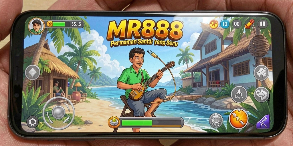 Tampilan gameplay MR888 yang menyenangkan dan interaktif.