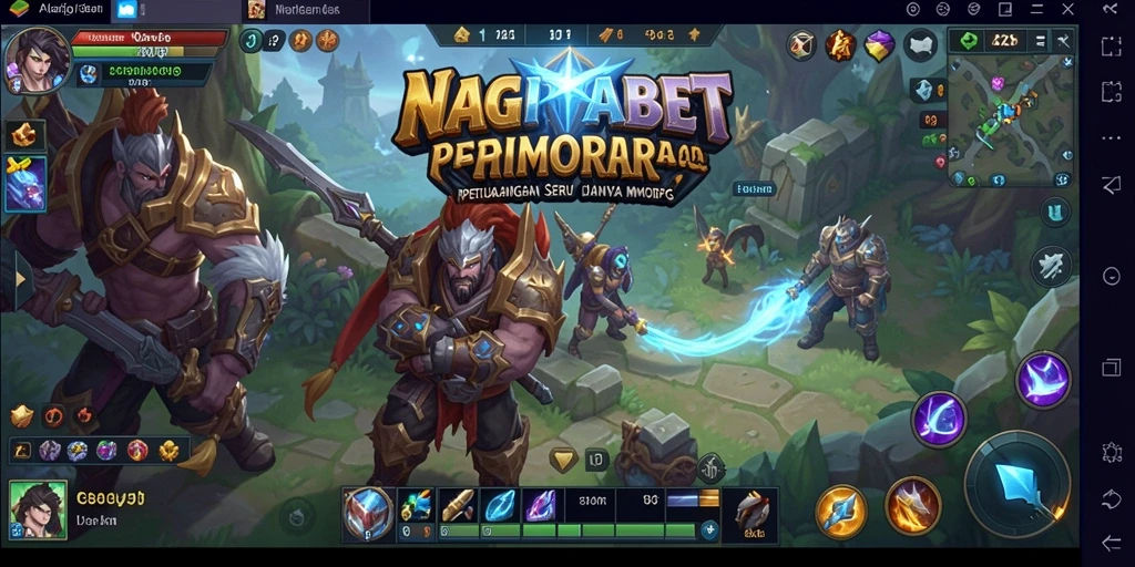 Tampilan gameplay NAGITABET yang memukau dan seru dalam dunia MMORPG.