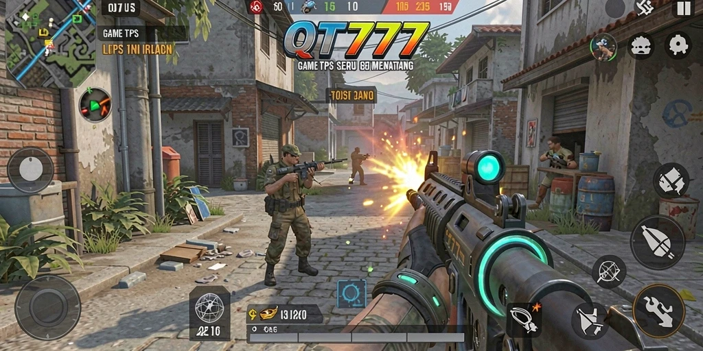 Gameplay QT777 dengan grafis menawan dan aksi mendebarkan.