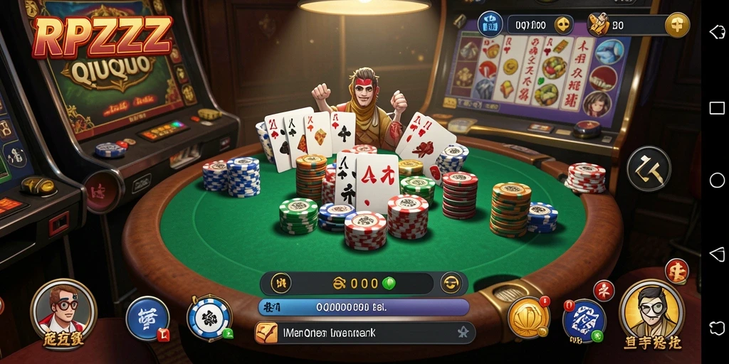 Tampilan gameplay RPZZZ yang penuh aksi dan strategi QiuQiu.