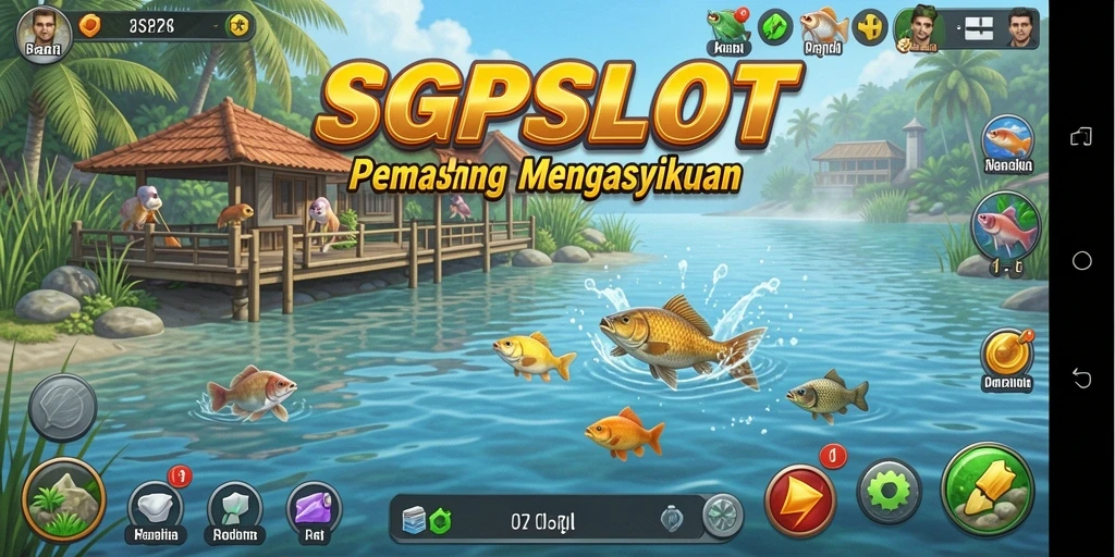 Tangkapan ikan besar dalam gameplay SGPSLOT yang menegangkan.