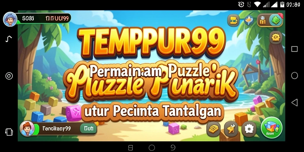 Tampilan gameplay TEMPUR99 yang menantang dan menarik.