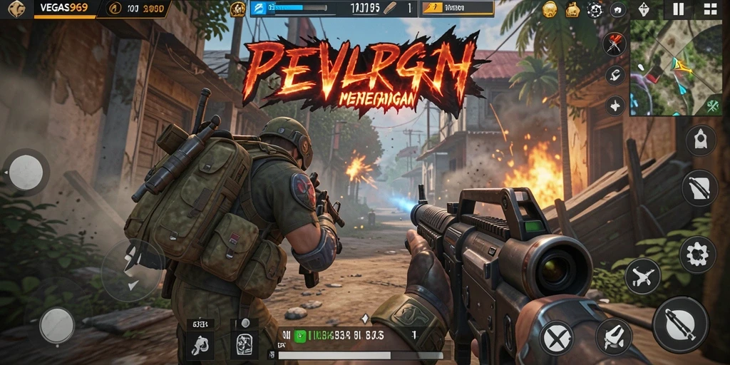 Tampilan gameplay menegangkan di dunia <strong>VEGAS969</strong>.